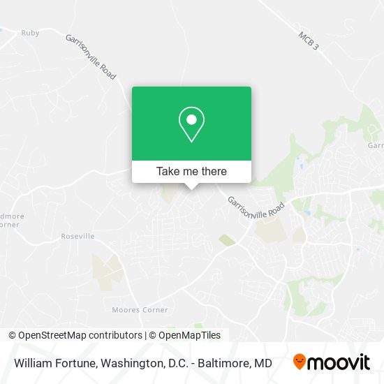 Mapa de William Fortune