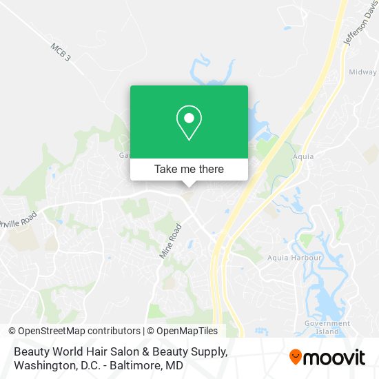 Beauty World Hair Salon & Beauty Supply map