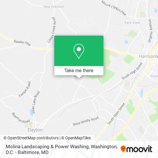 Mapa de Molina Landscaping & Power Washing