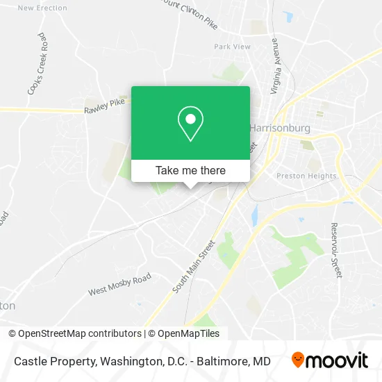 Castle Property map