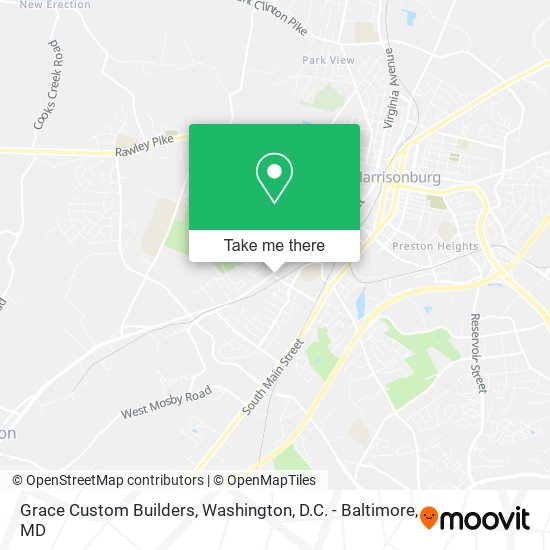 Grace Custom Builders map