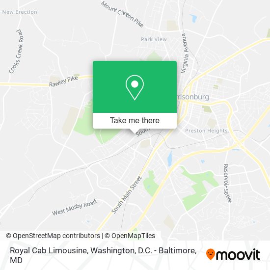 Royal Cab Limousine map
