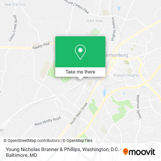 Young Nicholas Branner & Phillips map