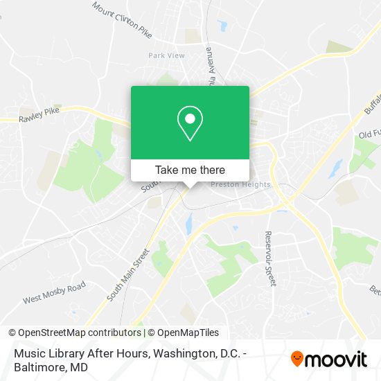 Mapa de Music Library After Hours