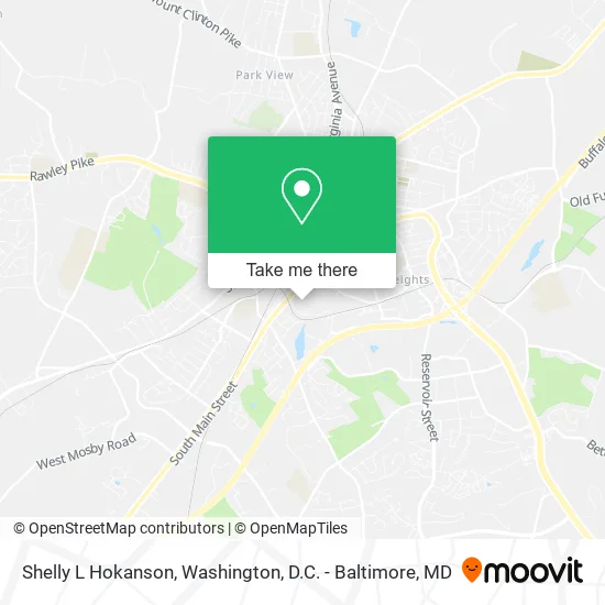 Mapa de Shelly L Hokanson