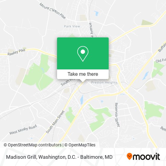 Mapa de Madison Grill