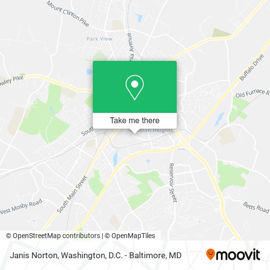 Janis Norton map