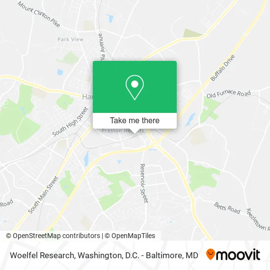 Mapa de Woelfel Research