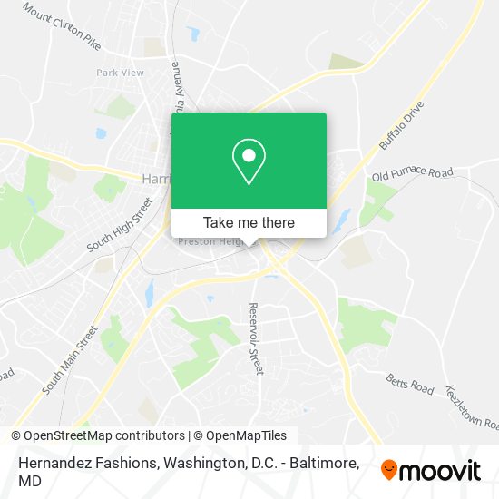 Mapa de Hernandez Fashions