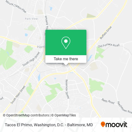 Tacos El Primo map