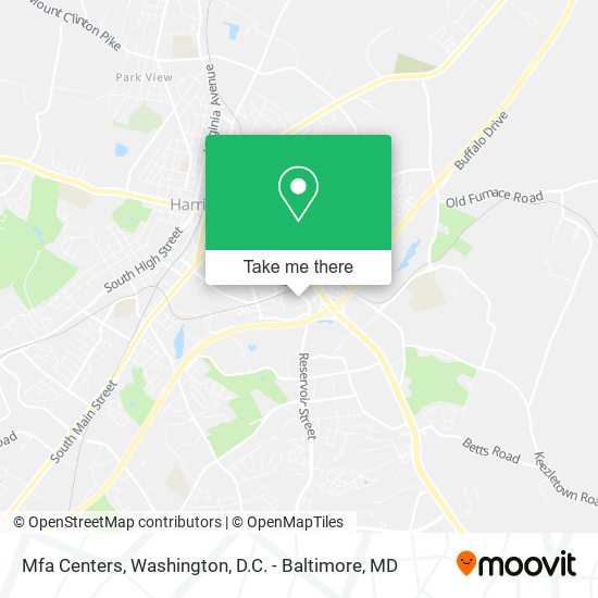 Mfa Centers map