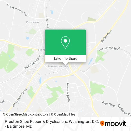 Preston Shoe Repair & Drycleaners map