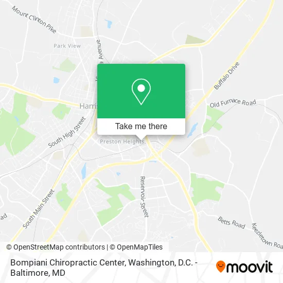 Bompiani Chiropractic Center map