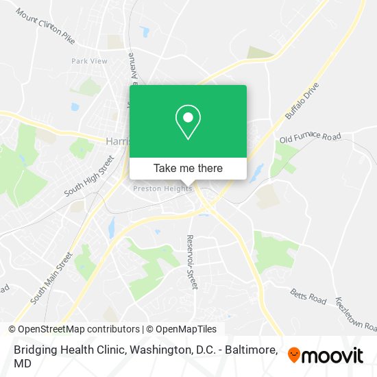Mapa de Bridging Health Clinic