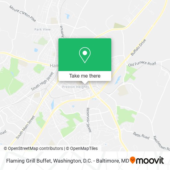 Mapa de Flaming Grill Buffet