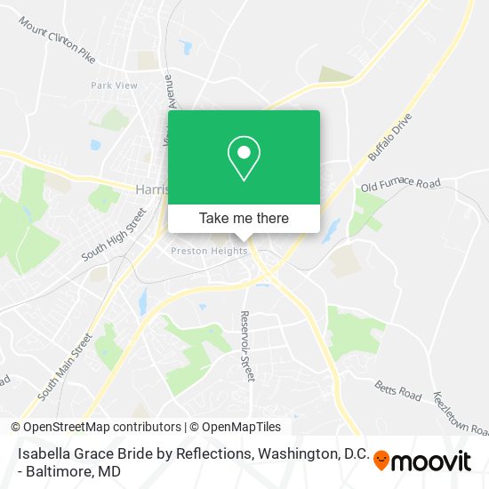 Isabella Grace Bride by Reflections map