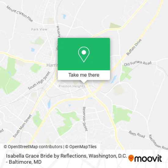 Isabella Grace Bride by Reflections map