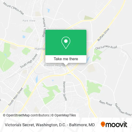 Victoria's Secret map