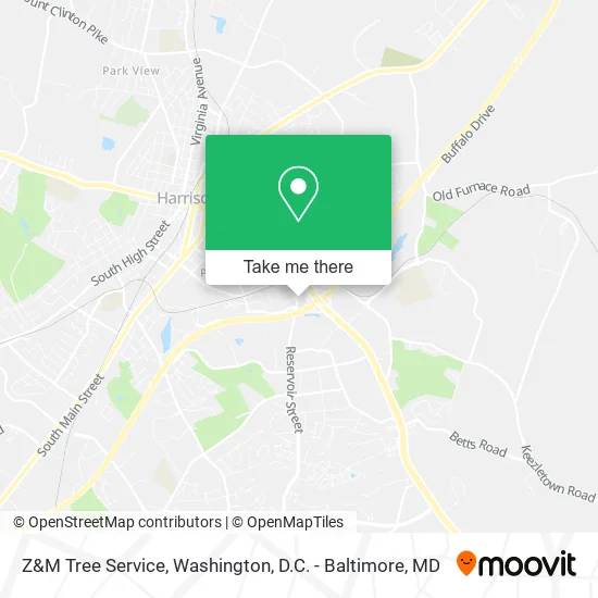 Z&M Tree Service map