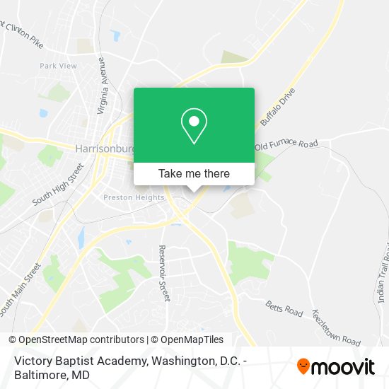 Victory Baptist Academy map