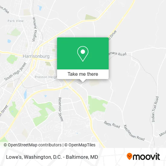 Lowe's map