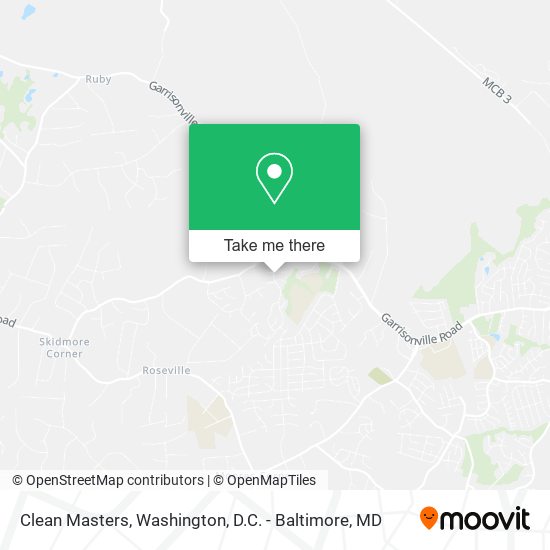 Clean Masters map