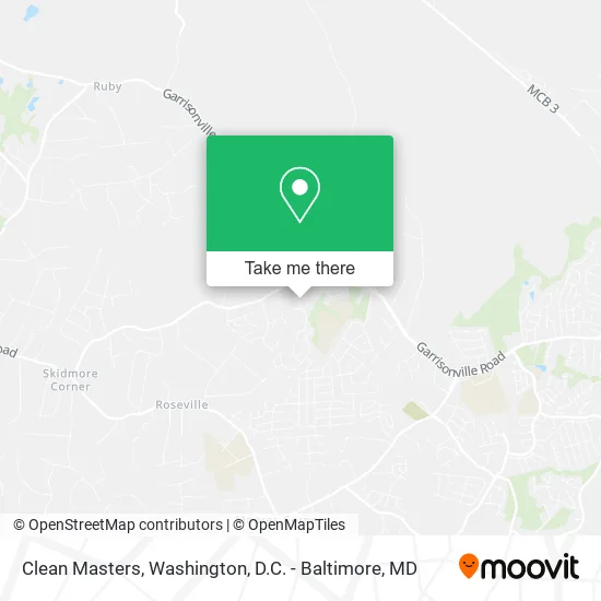 Clean Masters map