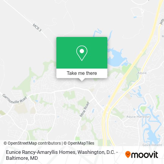 Mapa de Eunice Rancy-Amaryllis Homes