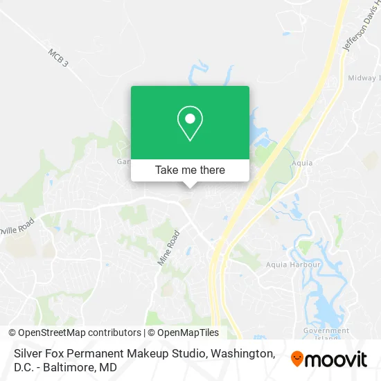 Silver Fox Permanent Makeup Studio map