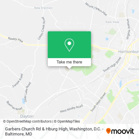 Mapa de Garbers Church Rd & Hburg High