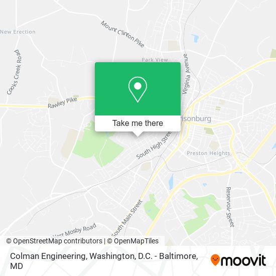 Colman Engineering map