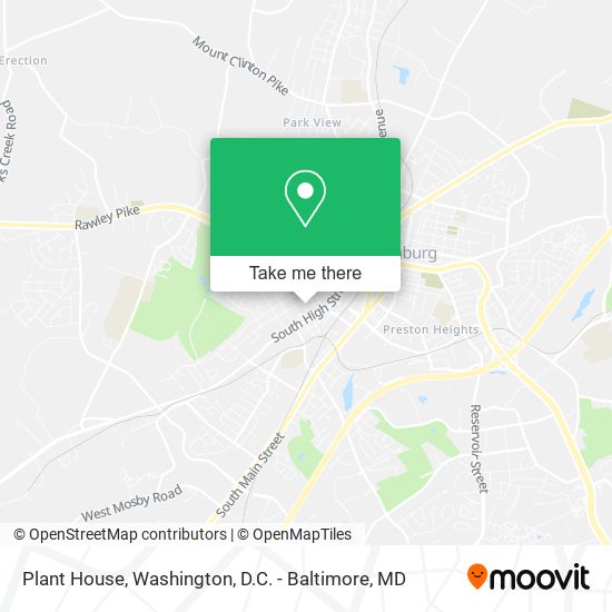 Plant House map