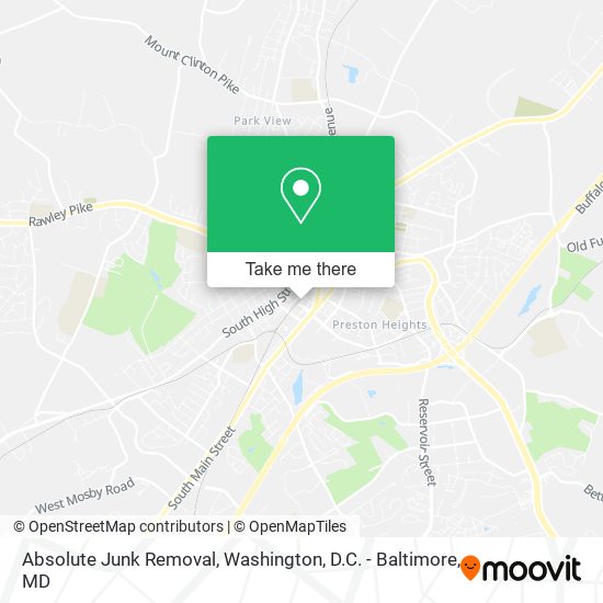 Absolute Junk Removal map