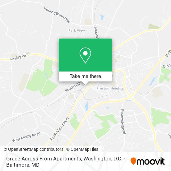 Grace Across From Apartments map