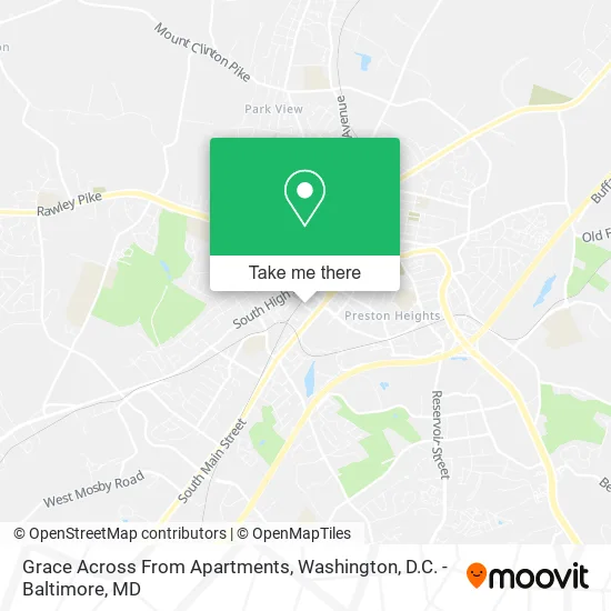 Grace Across From Apartments map