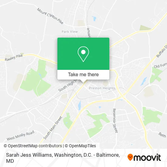 Sarah Jess Williams map