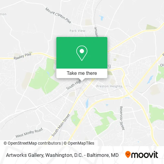 Artworks Gallery map