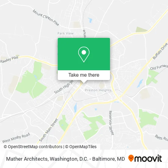 Mather Architects map