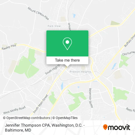 Jennifer Thompson CPA map