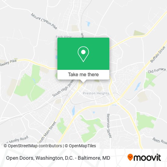 Mapa de Open Doors