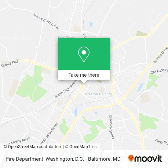 Mapa de Fire Department