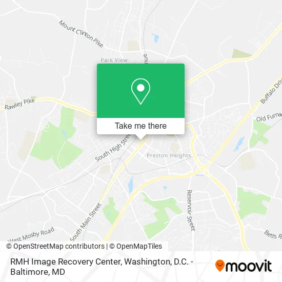 RMH Image Recovery Center map