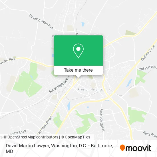 David Martin Lawyer map