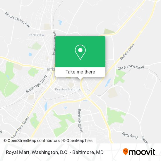 Royal Mart map