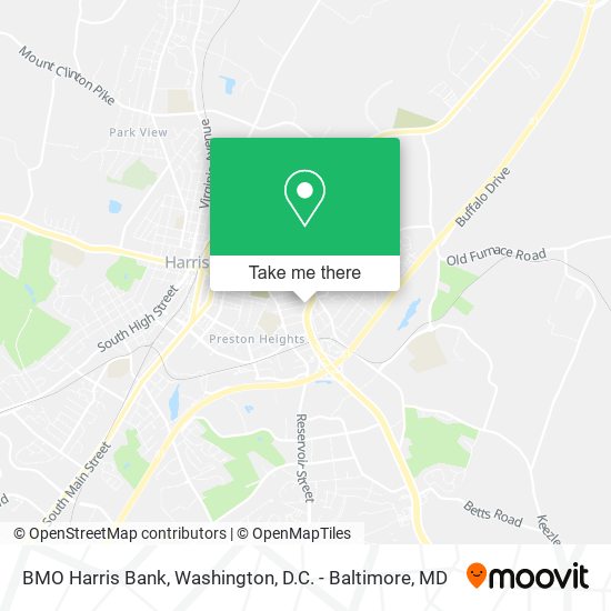 BMO Harris Bank map