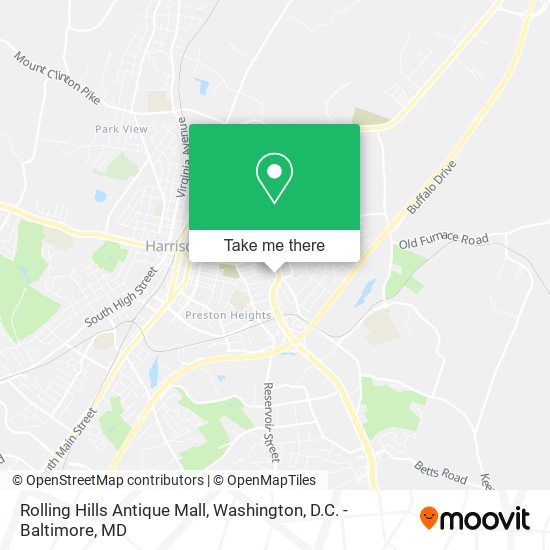 Rolling Hills Antique Mall map