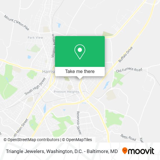 Triangle Jewelers map