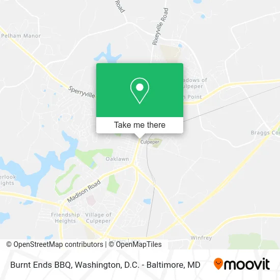 Burnt Ends BBQ map