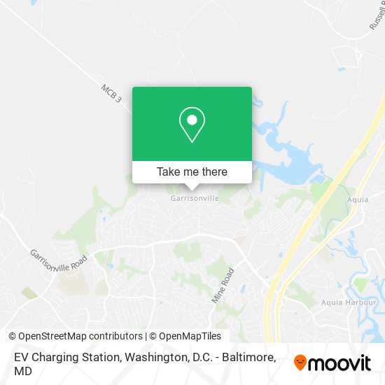 Mapa de EV Charging Station