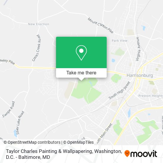 Taylor Charles Painting & Wallpapering map